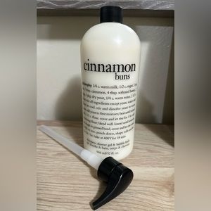 Philosophy: Cinnamon Buns Shampoo, Shower Gel, and Bubble Bath 32oz